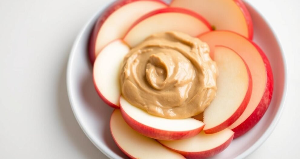 Apple Slices with Almond Butter Recipe