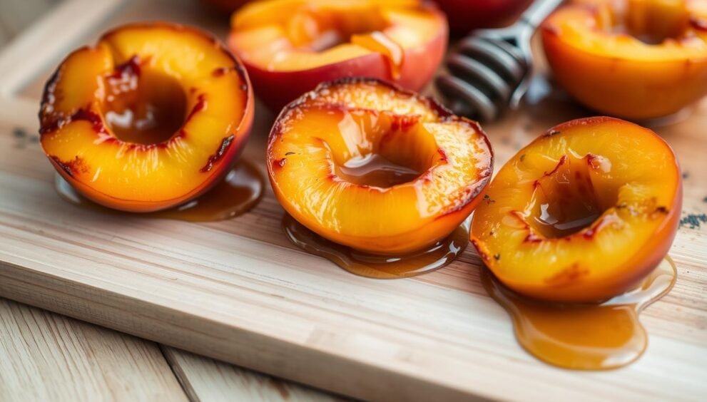 Baked Peaches with Honey Recipe