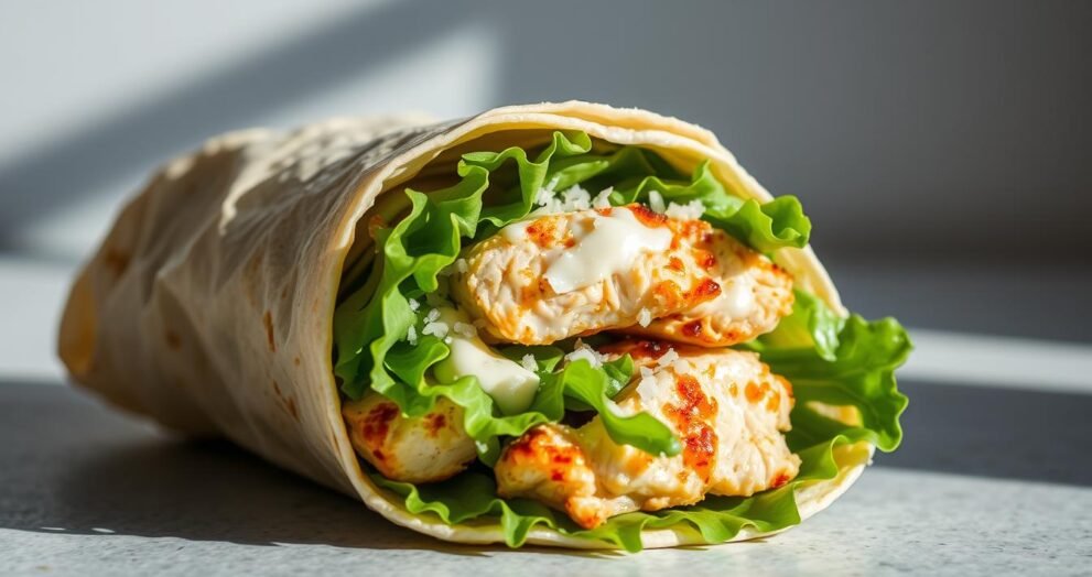 Chicken Caesar Wrap Recipe