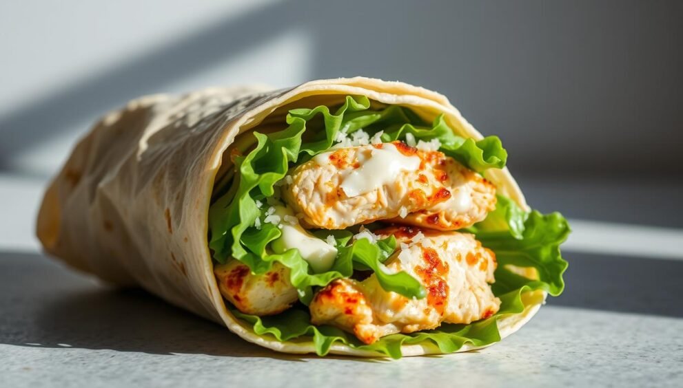 Chicken Caesar Wrap Recipe