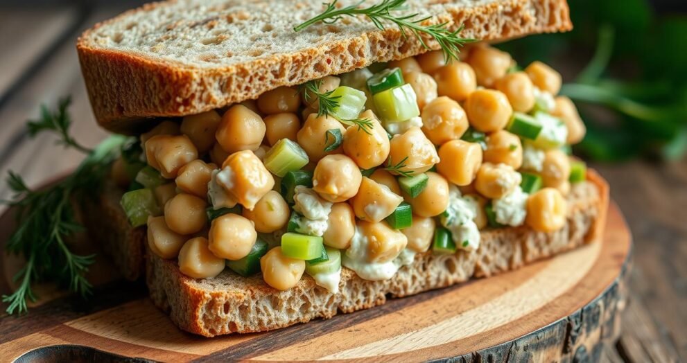 Chickpea Salad Sandwich Recipe