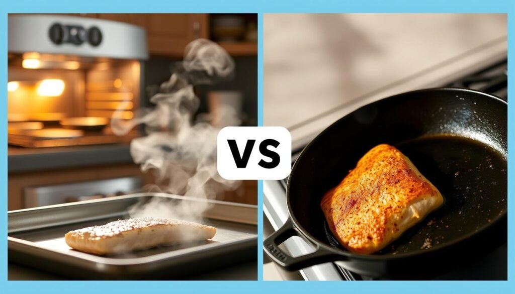 Cooking Methods: Baking vs. Pan Searing