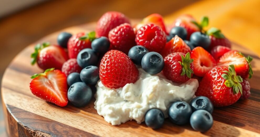 Cottage Cheese & Berries recipe