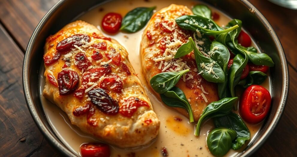 Creamy Tuscan Chicken Recipe