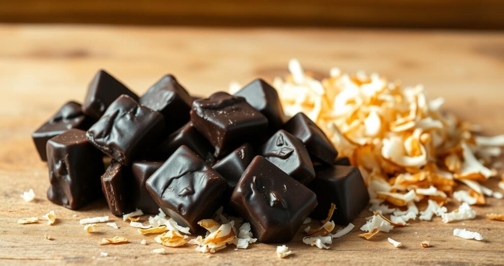 Dark Chocolate & Coconut Clusters Recipe