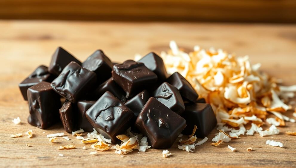 Dark Chocolate & Coconut Clusters Recipe