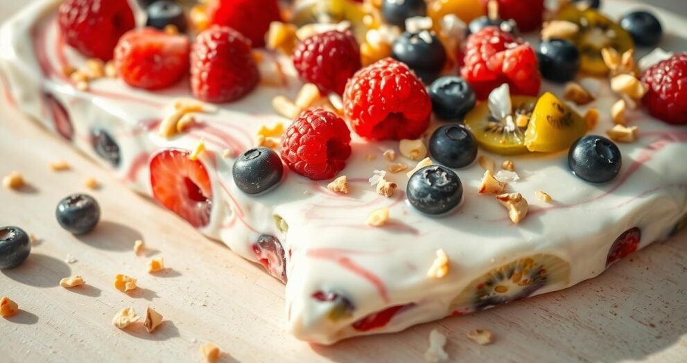 Frozen Yogurt Bark Recipe