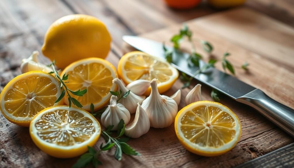 Gathering Ingredients for a Flavorful Meal