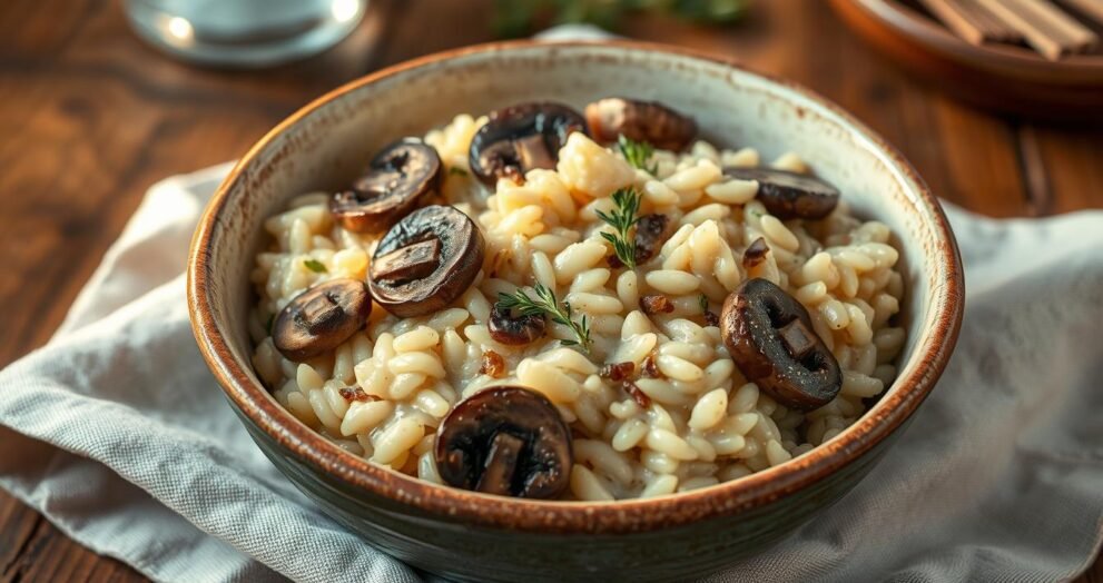 Mushroom Risotto Recipe