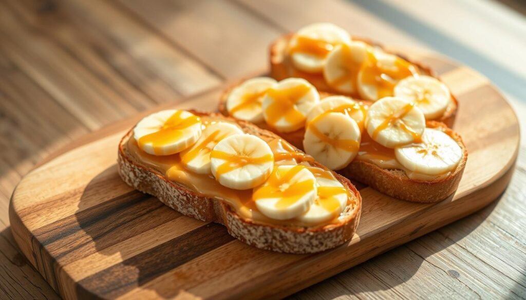 Peanut Butter & Banana Toast recipe