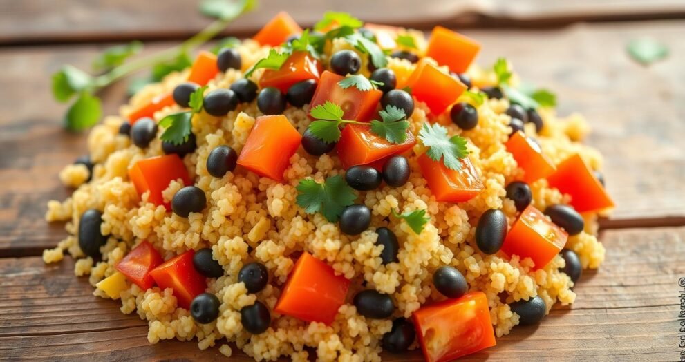 Quinoa & Black Bean Salad Rec