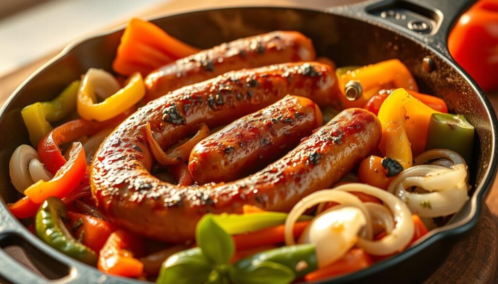 Sausage and Peppers Skillet Recipe