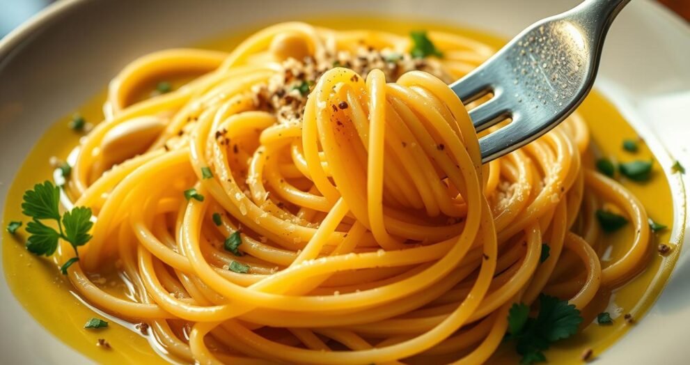 Spaghetti Aglio e Olio Recipe