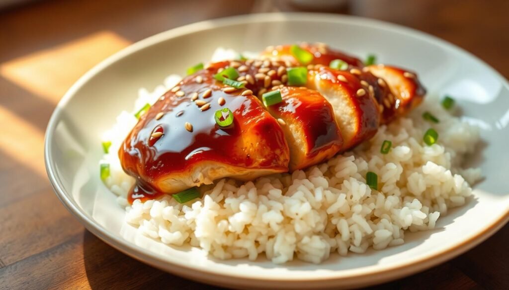 Teriyaki Chicken with Rice Recipe