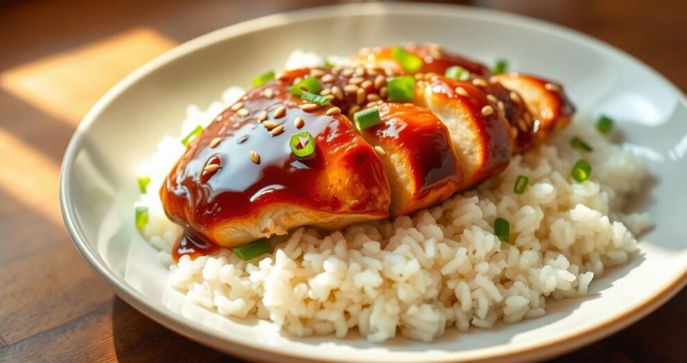 Teriyaki Chicken with Rice Recipe