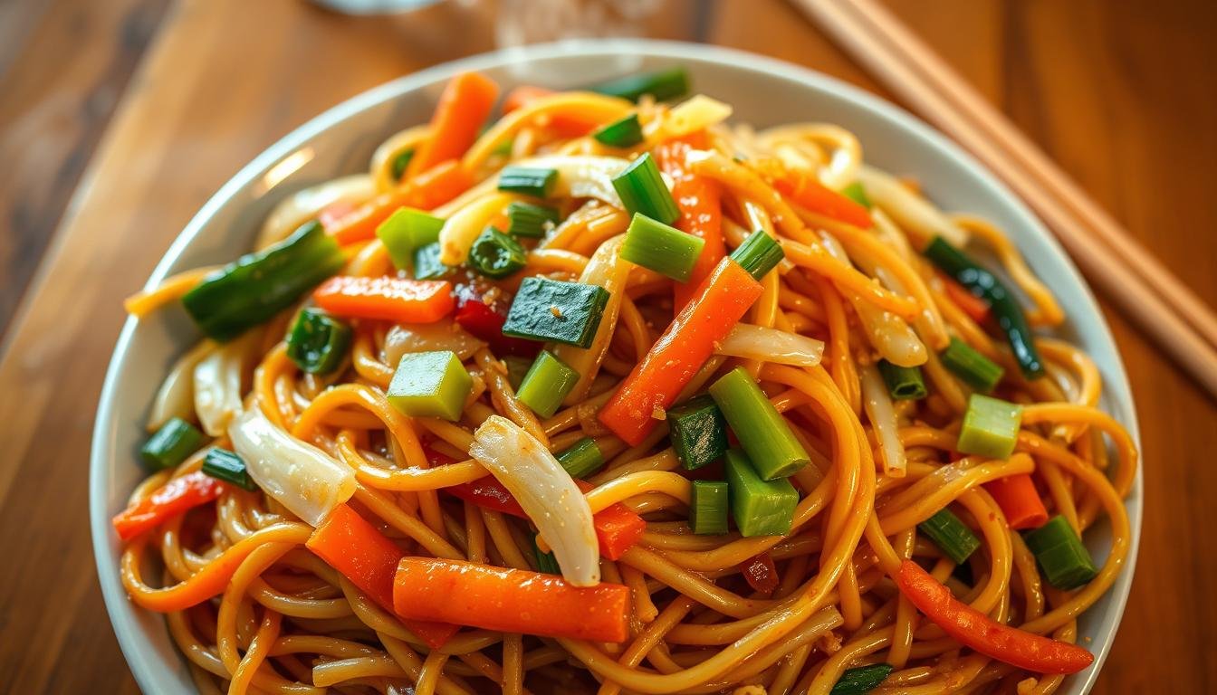 Vegetable Lo Mein Recipe