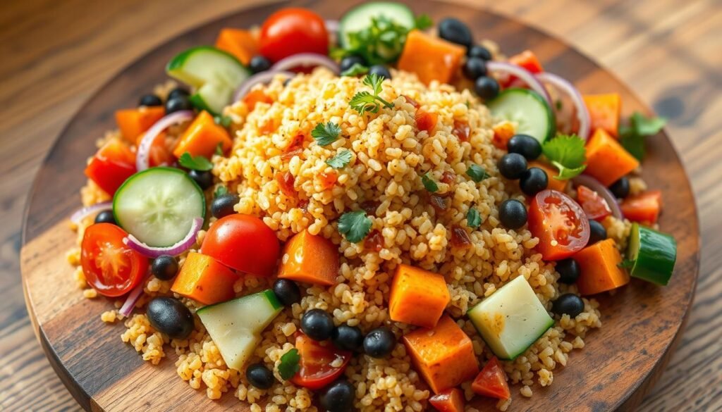 customized quinoa salad