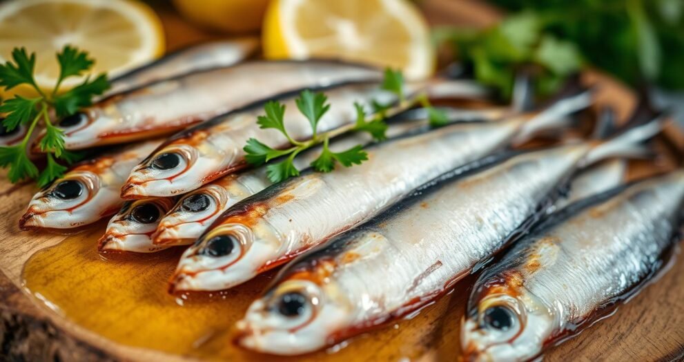 Anchovies Boquerones or Smoked recipe