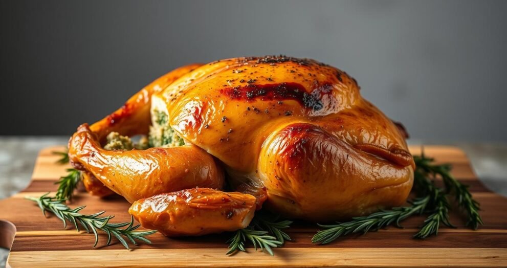 Chicken with Herb Stuffing Recipe