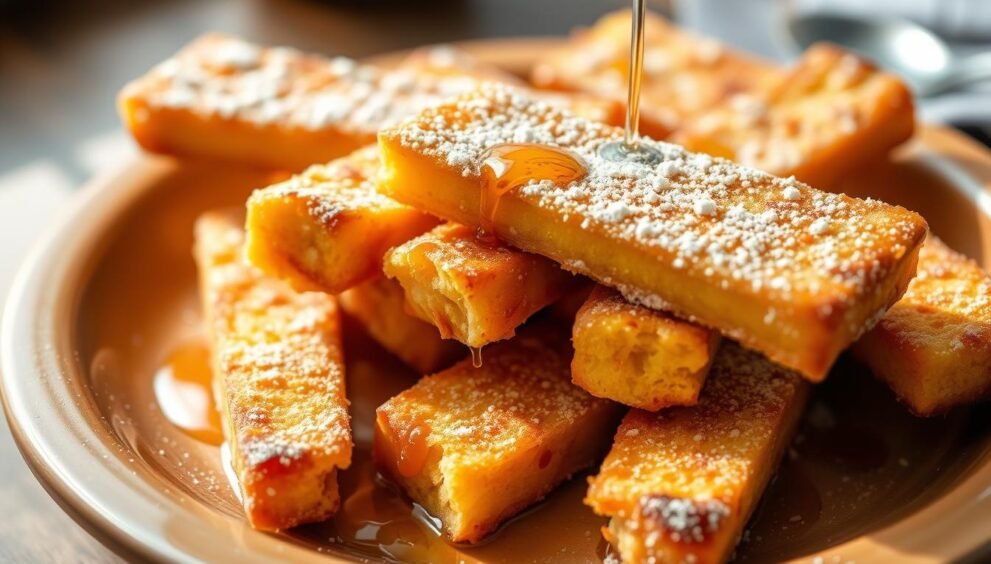 Crunchy French Toast Sticks Recipe