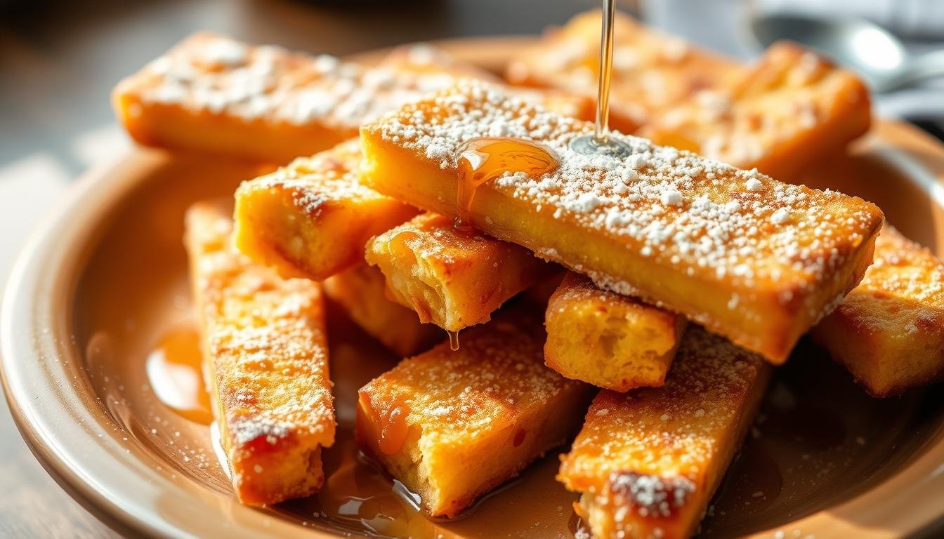 Crunchy French Toast Sticks Recipe