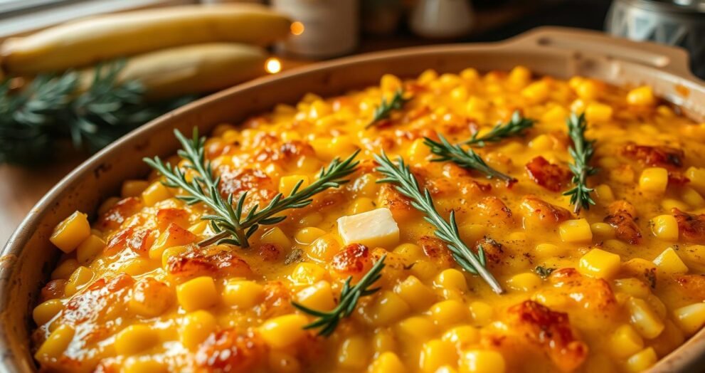 Festive Corn Casserole Recipe