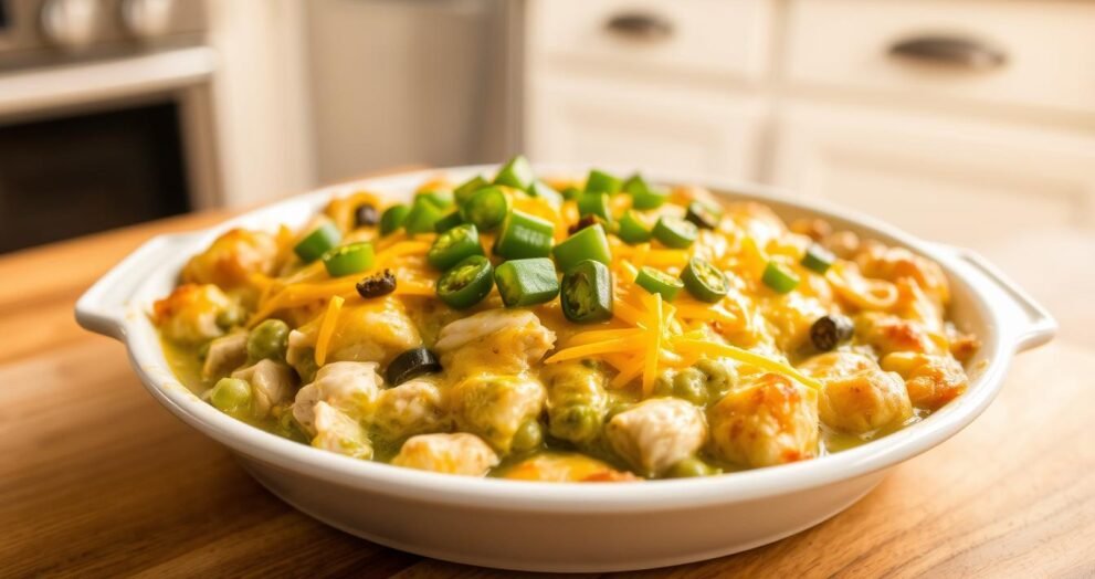 Green Chile-Chicken Casserole Recipe