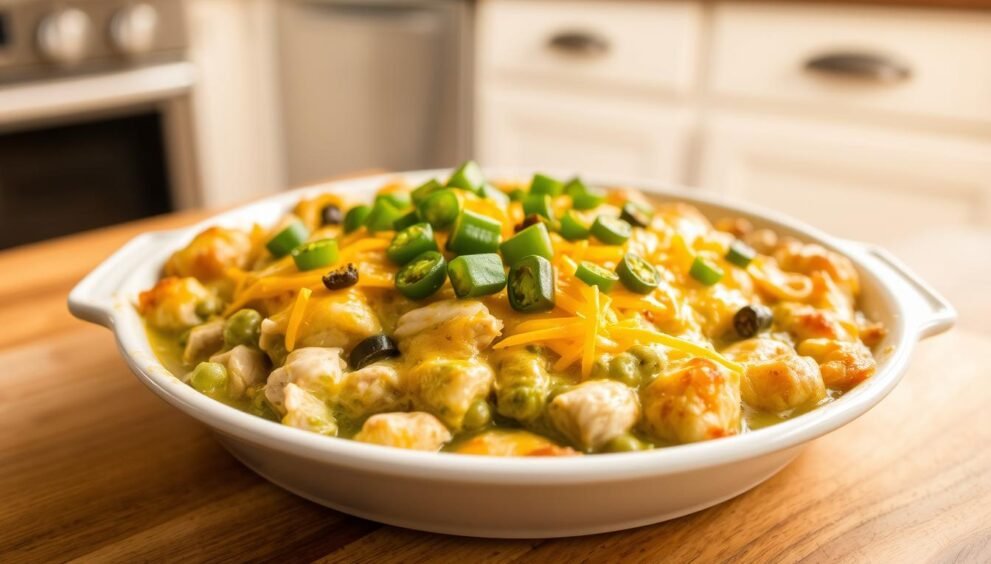 Green Chile-Chicken Casserole Recipe
