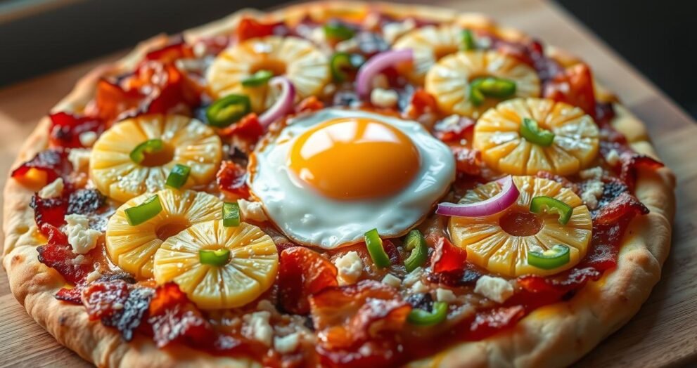 Hawaiian Breakfast Pizza Recipe