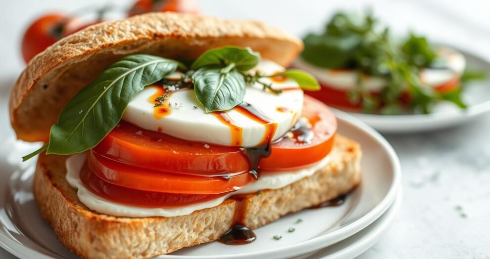 Herb Caprese Sandwich Recipe