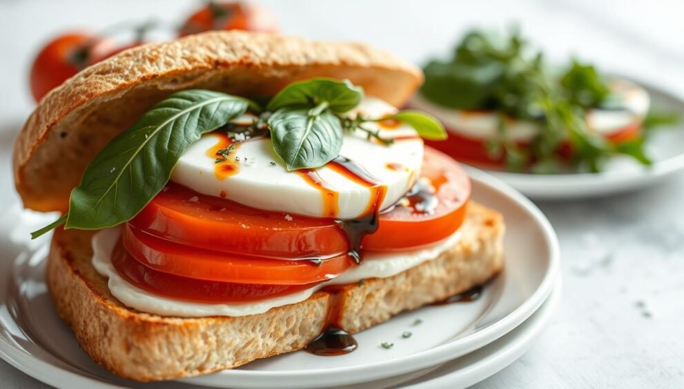 Herb Caprese Sandwich Recipe