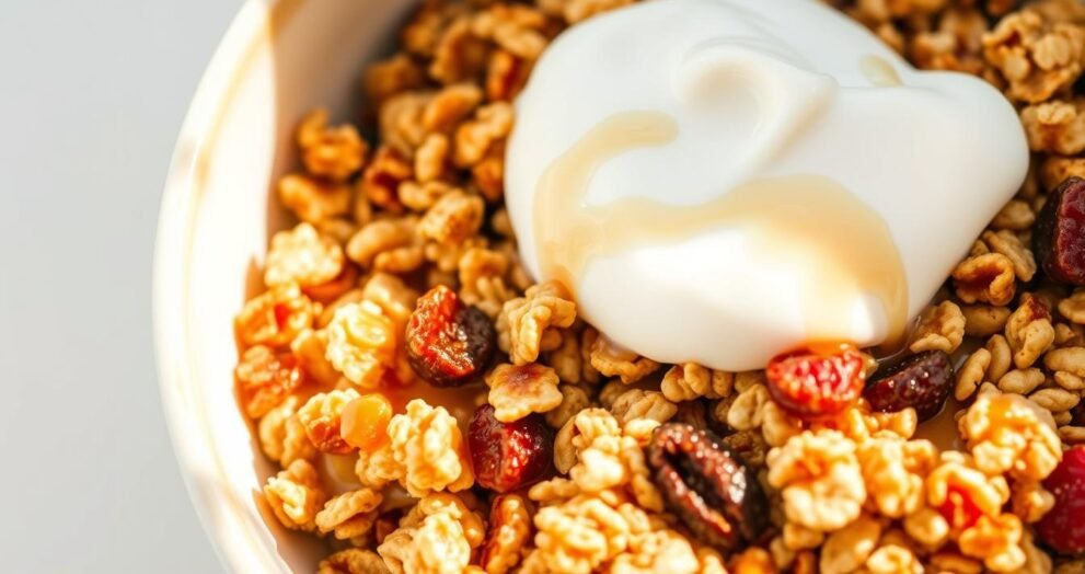 Honey Granola with Yogurt Recipe
