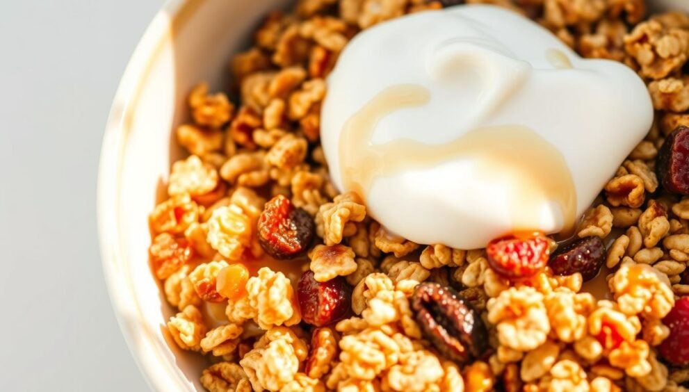 Honey Granola with Yogurt Recipe