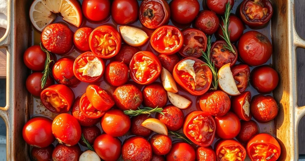 Mediterranean Roasted Tomatoes Recipe