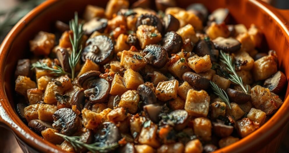 Mushroon Stuffing Recipe