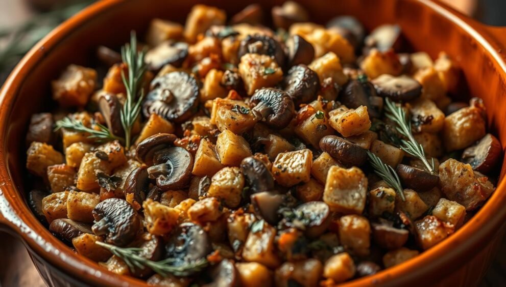 Mushroon Stuffing Recipe