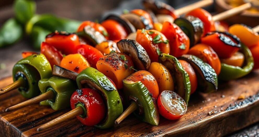 Pablano Pepper Kabobs Recipe