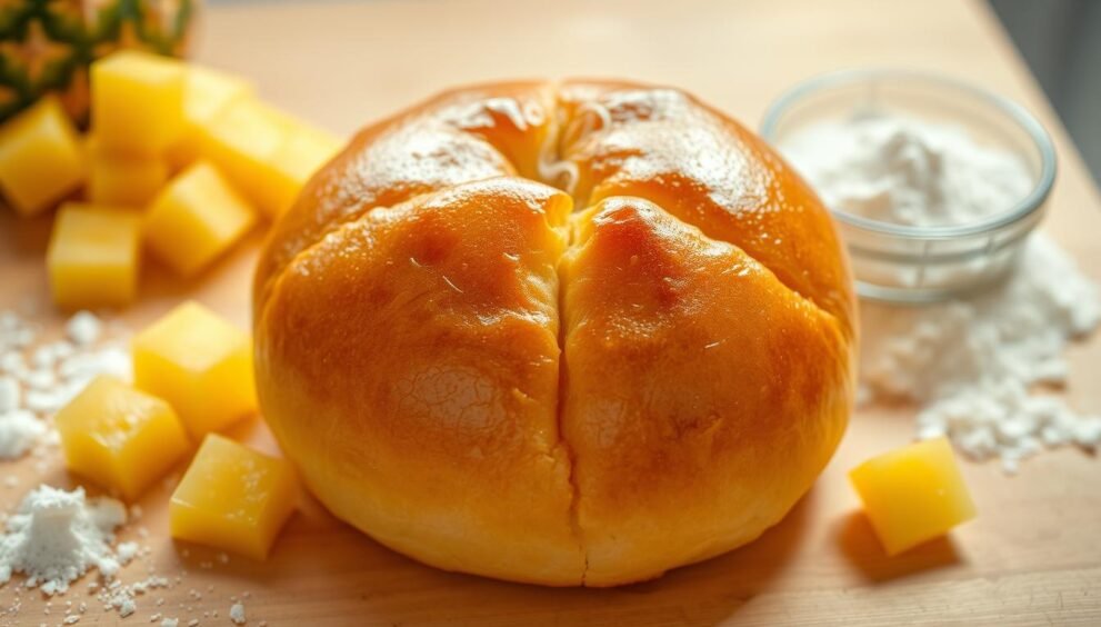 Pinapple Buns Recipe