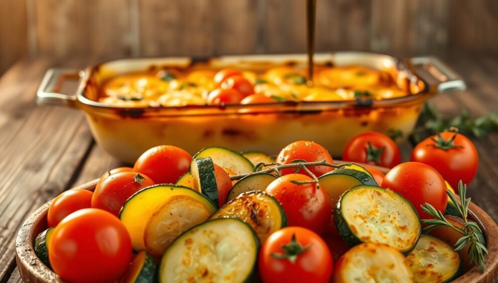 Zucchini Tomato Bake Recipe
