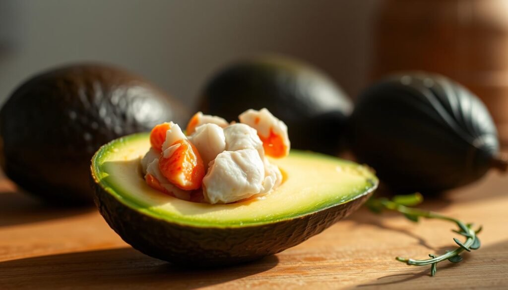 easy avocado crab recipe