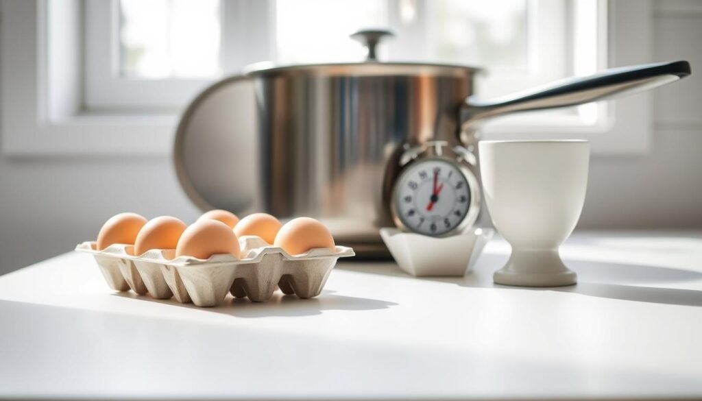 essential ingredients for boiled eggs