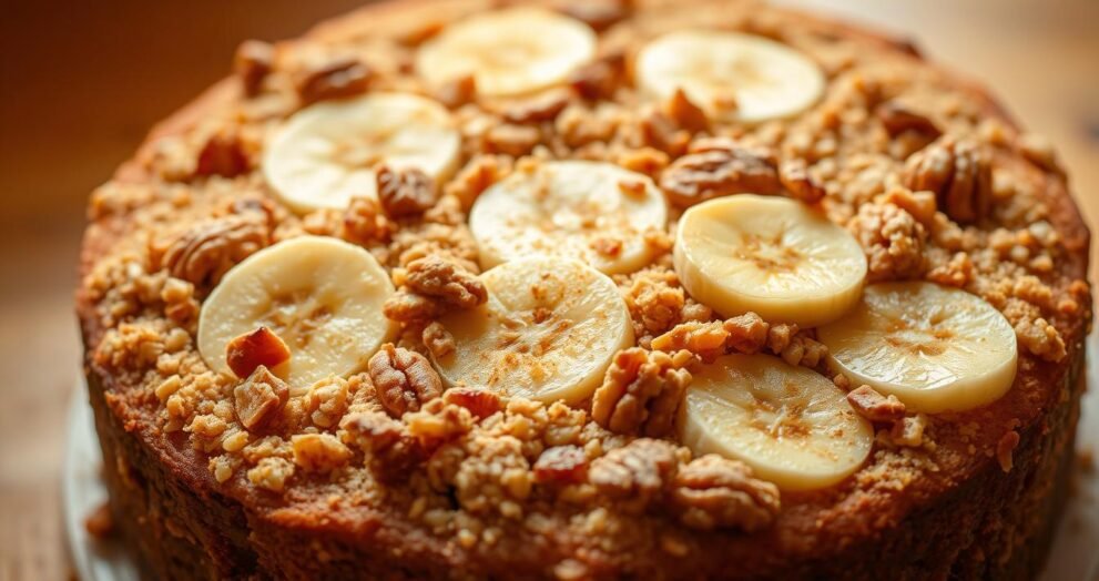 Banana Crunch Cake Recipe