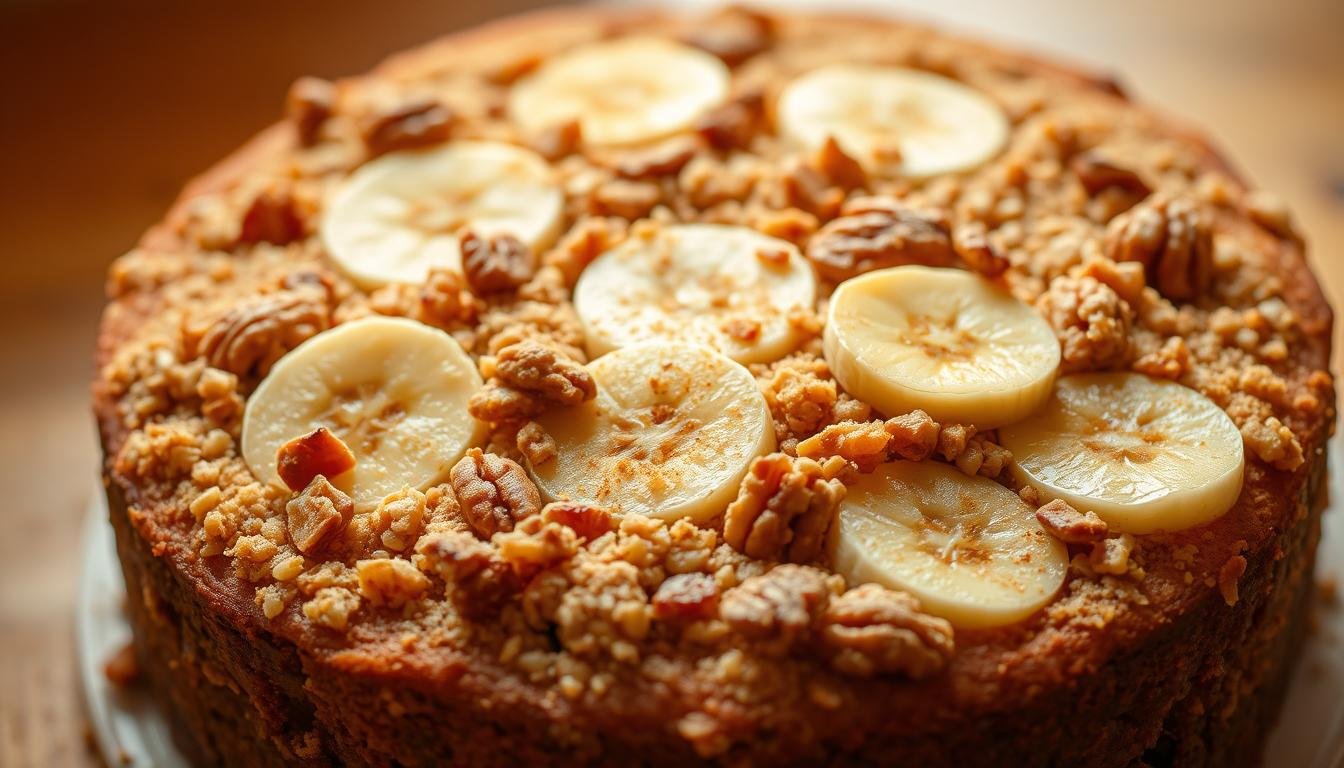 Banana Crunch Cake Recipe