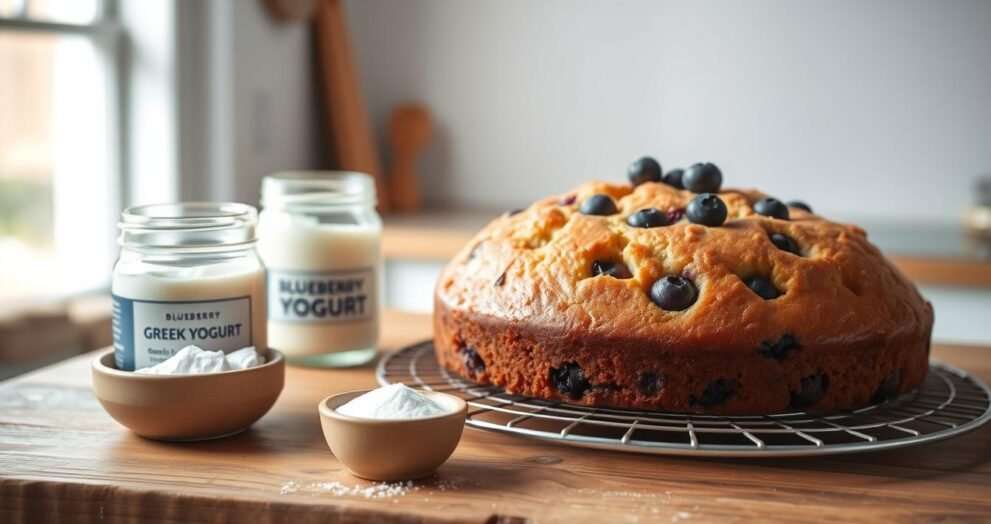 Blueberry Yogurt Cake Recipe