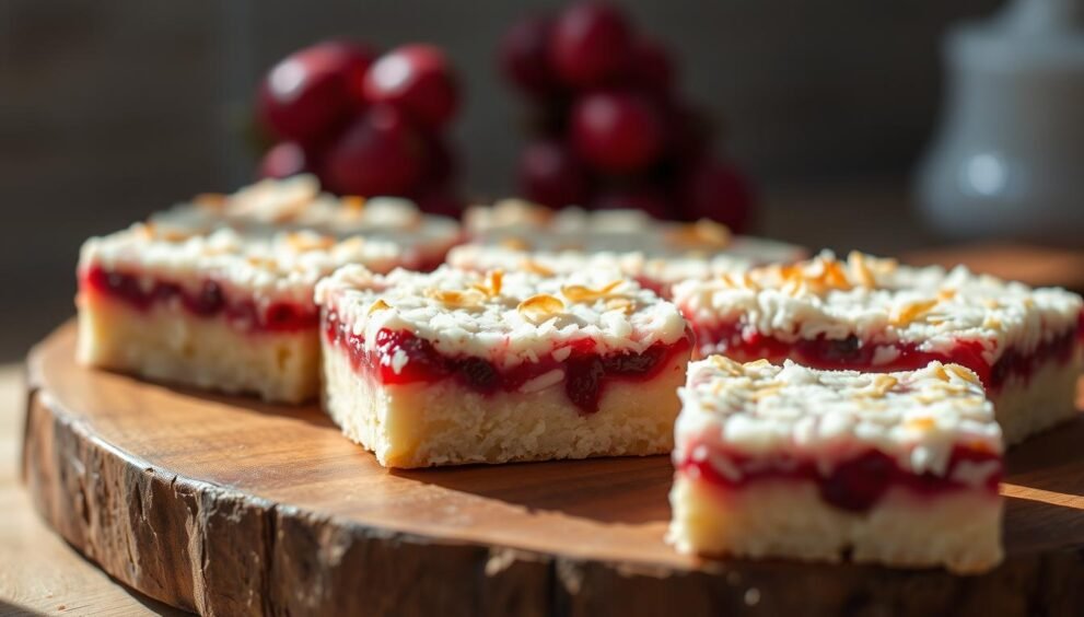 Cranberry Coconut bars recipe