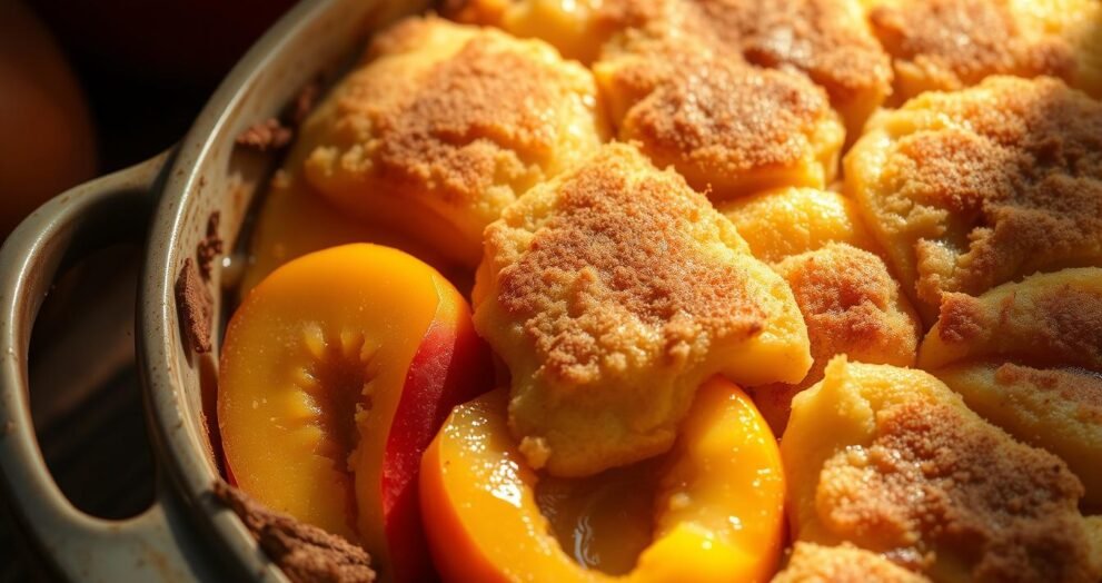 Crunch Peach Cobbler Recipe