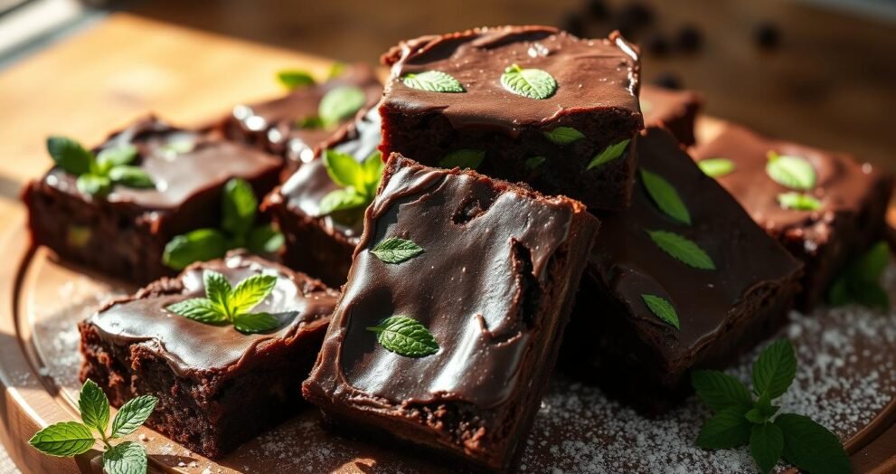 Mint-Chocolate Brownies Recipe