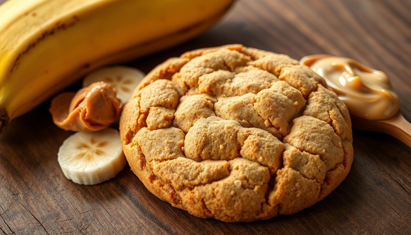 Peanut Butter. & Banana Cookie Recipe