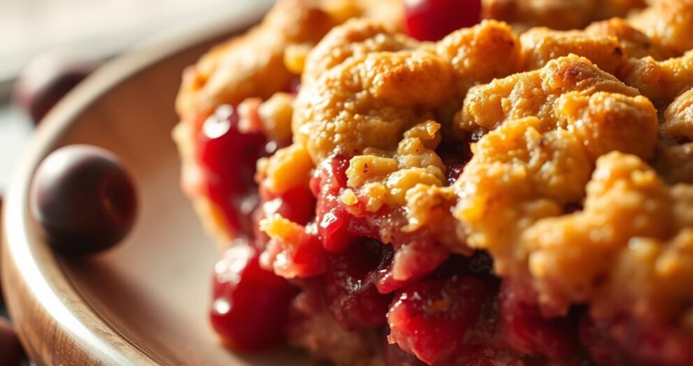 Tangy Cranberry Cobbler Recipe