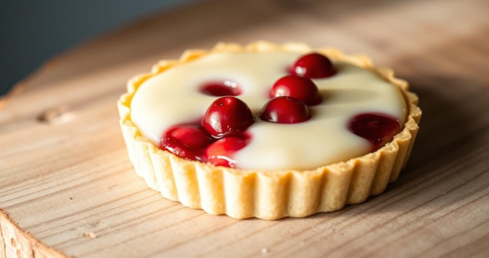 White Chocolate Cranberry Tart